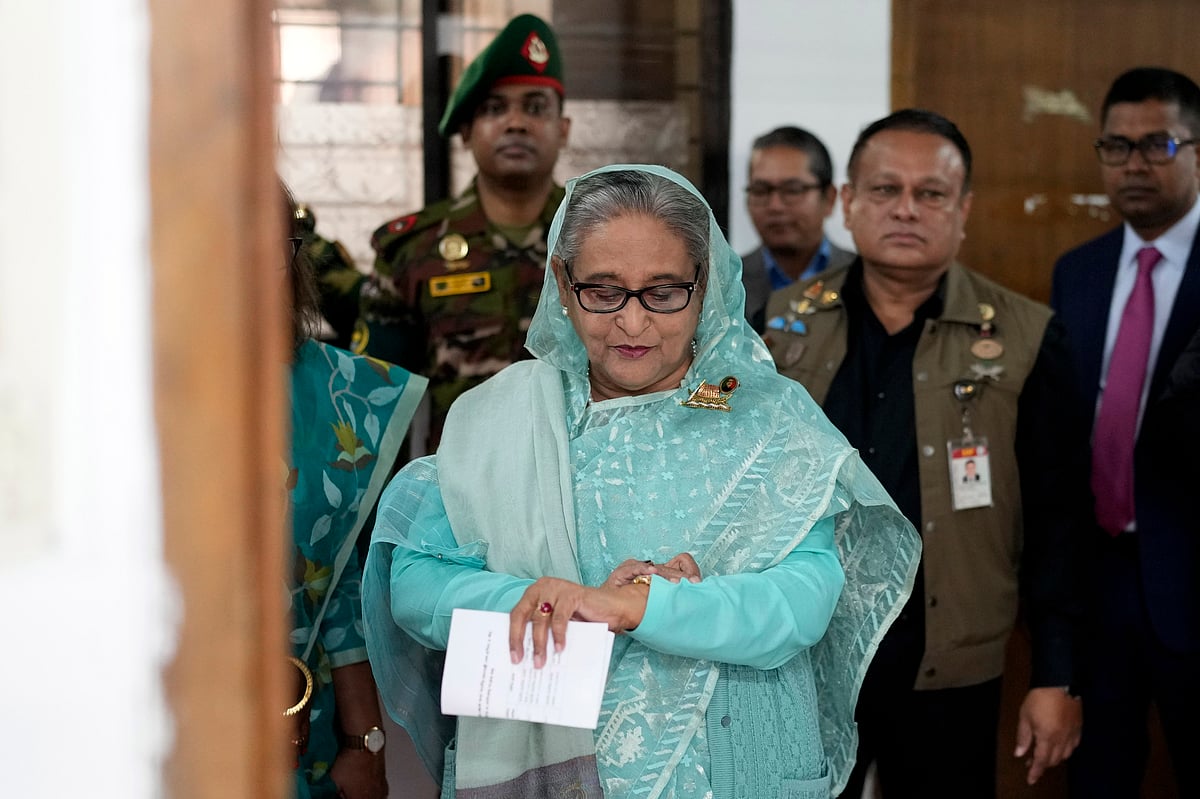 Former Bangladesh PM Sheikh Hasina |  - AP Photo